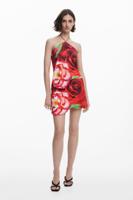 Asymmetrische minirok Tyler McGillivary - RED - L Asymmetrische minirok Tyler McGillivary - RED - L