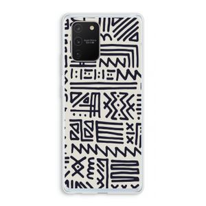 Marrakech print: Samsung Galaxy S10 Lite Transparant Hoesje