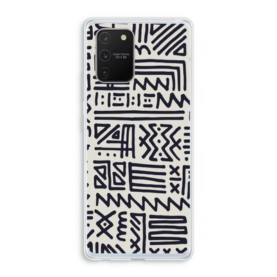Marrakech print: Samsung Galaxy S10 Lite Transparant Hoesje