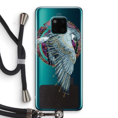 Golden Falcon: Huawei Mate 20 Pro Transparant Hoesje met koord
