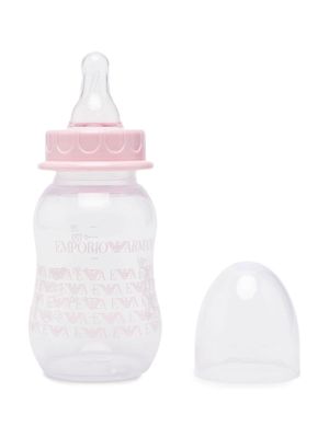 Emporio Armani Kids biberon à logo imprimé - Rose