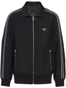 Prada veste à patch logo - Noir