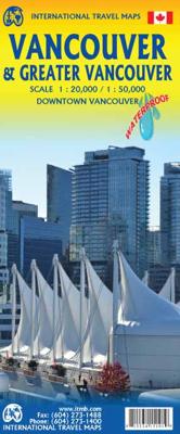 Stadsplattegrond Vancouver & Greater Vancouver | ITMB Stadsplattegrond Vancouver & Greater Vancouver | ITMB