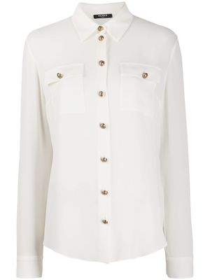 Balmain chemise à poches poitrine - Blanc