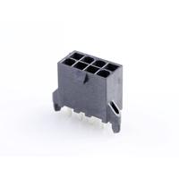 Molex 462070208 Male header, inbouw (standaard) Totaal aantal polen: 8 Rastermaat: 4.20 mm Inhoud: 1 stuk(s) Tray - thumbnail