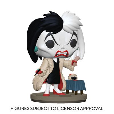 Disney: Villains POP! Disney Vinyl Figure Cruella de Vil 9 cm Disney: Villains POP! Disney Vinyl Figure Cruella de Vil 9 cm
