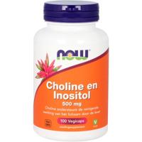 NOW Choline en inositol 500mg NOW Choline en inositol 500mg