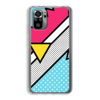 Pop Art #3: Xiaomi Redmi Note 10S Transparant Hoesje