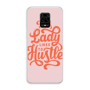 Hustle Lady: Xiaomi Redmi Note 10 Lite Transparant Hoesje