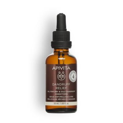 Apivita Olie Hair Care Treatment Dandruff Relief Oil 50ml | Voor Haarolie zonder siliconen