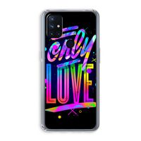 Only Love: OnePlus Nord N10 5G Transparant Hoesje