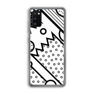 Pop Art #4: Samsung Galaxy A41 Transparant Hoesje