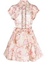 ZIMMERMANN robe Matchmaker Flip à fleurs - Rose - thumbnail