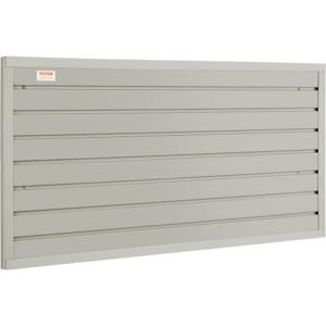 VEVOR set van 2 wandpaneel gereedschapswand 129,1 x 69,1 cm wandpaneel WPC gereedschapshouder organizer, lattenwand slatwall ophangbord ophangbord wandhouder ideaal voor werkplaats magazijn kelder werkbank garage