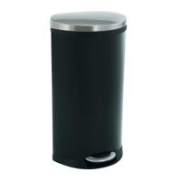 EKO shell bin pedaalemmer 30l zwart - thumbnail