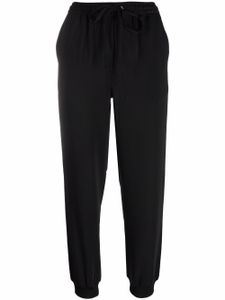 Lauren Ralph Lauren pantalon fuselé à rayures - Noir