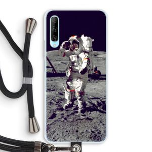 Spaceman: Huawei P Smart Pro Transparant Hoesje met koord