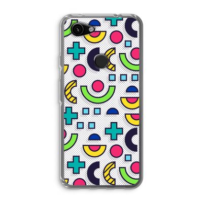 8-bit N°6: Google Pixel 3a Transparant Hoesje
