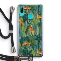 Luipaard 2: Huawei P Smart (2019) Transparant Hoesje met koord
