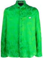 Philipp Plein chemise à motif tête de mort en jacquard - Vert