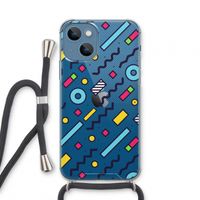 8-bit N°8: iPhone 13 mini Transparant Hoesje met koord