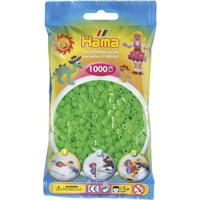 Hama Strijkkralen 1000 stuks groen fluor