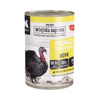 WIEJSKA ZAGRODA Kitten Monoprotein Turkey - nat kattenvoer - 400g