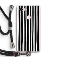 Stripes: Pixel 3 XL Transparant Hoesje met koord