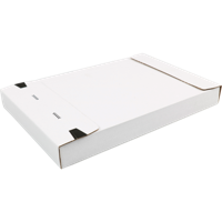 SendProof® Brievenbusdoos | A5 | golfkarton | 260x170x28mm | wit | 25 stuks