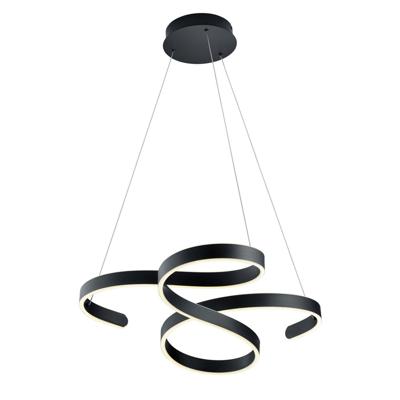 Trio Design hanglampFrancis Ø 72cm - antraciet - 371310142