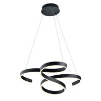 Trio Design hanglampFrancis Ø 72cm - antraciet - 371310142