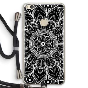 Roses Are Red: Huawei Ascend P8 Lite (2017) Transparant Hoesje met koord