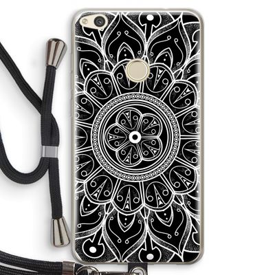Roses Are Red: Huawei Ascend P8 Lite (2017) Transparant Hoesje met koord