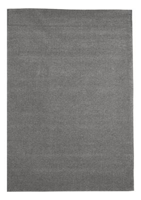 LABEL51 Vloerkleed 'Wolly' Wol, 160 x 230cm, kleur Donkergrijs
