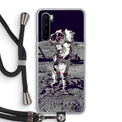Spaceman: OnePlus Nord Transparant Hoesje met koord