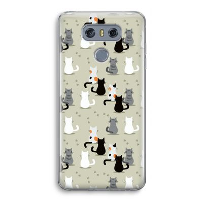 Katten: LG G6 Transparant Hoesje