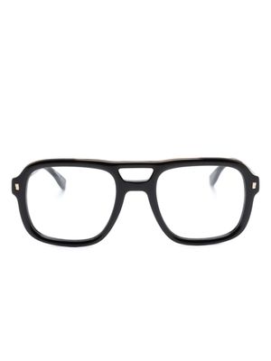 DSQUARED2 EYEWEAR lunettes de soleil Hype à monture pilote - Noir