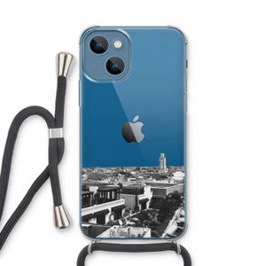 Marrakech Skyline : iPhone 13 mini Transparant Hoesje met koord