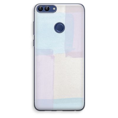 Square pastel: Huawei P Smart (2018) Transparant Hoesje