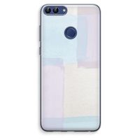Square pastel: Huawei P Smart (2018) Transparant Hoesje