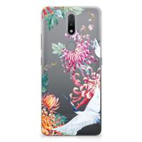 Nokia 2.4 | TPU Hoesje | Bird Flowers