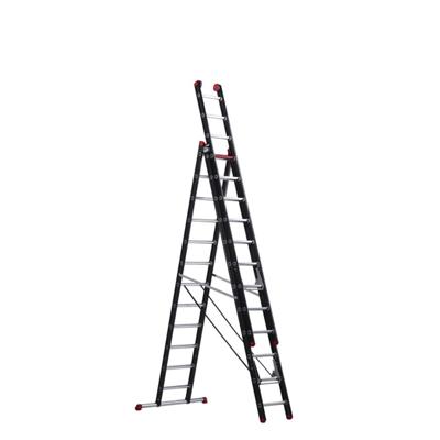 Altrex reformladder 3-delig - Mounter ZR3083 - max. werkhoogte 8,80 m - 3 x 12 sporten
