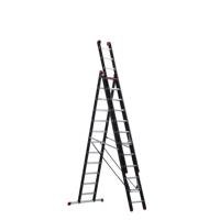 Altrex reformladder 3-delig - Mounter ZR3083 - max. werkhoogte 8,80 m - 3 x 12 sporten