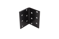 Waelbers Verbindingshoek 80x80x80mm zwart - 50 Stuk(s) - 448477.11