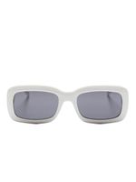 HUGO lunettes de soleil 1281/S à monture rectangulaire - Blanc