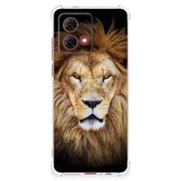 Motorola Moto G84 Case Anti-shock Leeuw