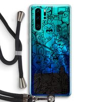 Vexx Black City : Huawei P30 Pro Transparant Hoesje met koord