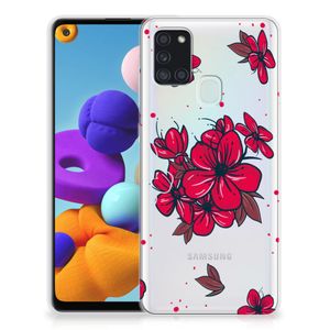 Samsung Galaxy A21s TPU Case Blossom Red