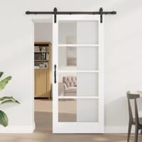 Schuifdeur met Bevestigingsset 'ORKDAL'Wit 86x198.5 cm