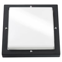SG Basso LED Wandarmatuur E27 grafiet sensor IP65 IK10 623199
